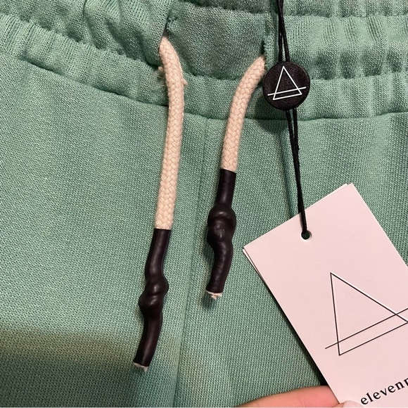 Elevenparis Fleece Joggers Seafoam NWT - Picture 4 of 10